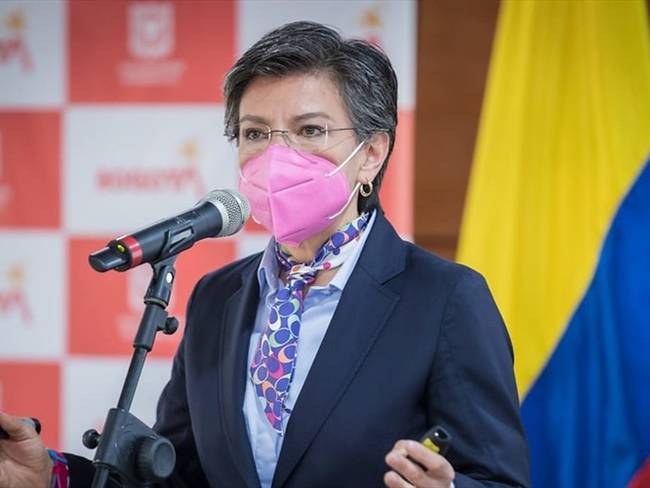 La alcaldesa de Bogotá, Claudia López, se refirió a la nueva jornada del Día sin IVA. Foto: Colprensa / ALCALDÍA DE BOGOTÁ