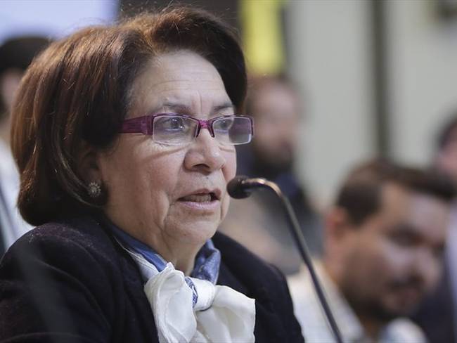 La senadora Aída Avella denunció que sujetos entraron a su oficina. Foto: Colprensa