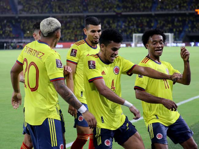 Jugadores de la Selección Colombia (Photo by Jairo Cassiani/Vizzor Image/Getty Images)