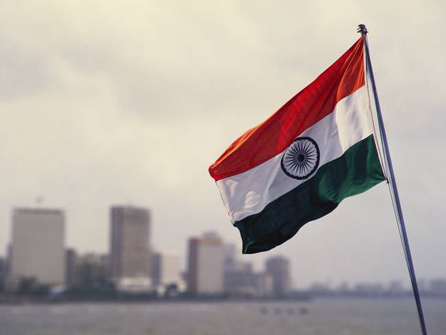 Bandera de India imagen de referencia. Foto: Getty Images.