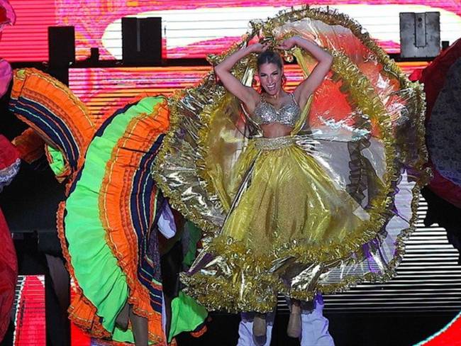 Reina del Carnaval de Barranquilla, Isabella Chams Vega. Foto: Colprensa