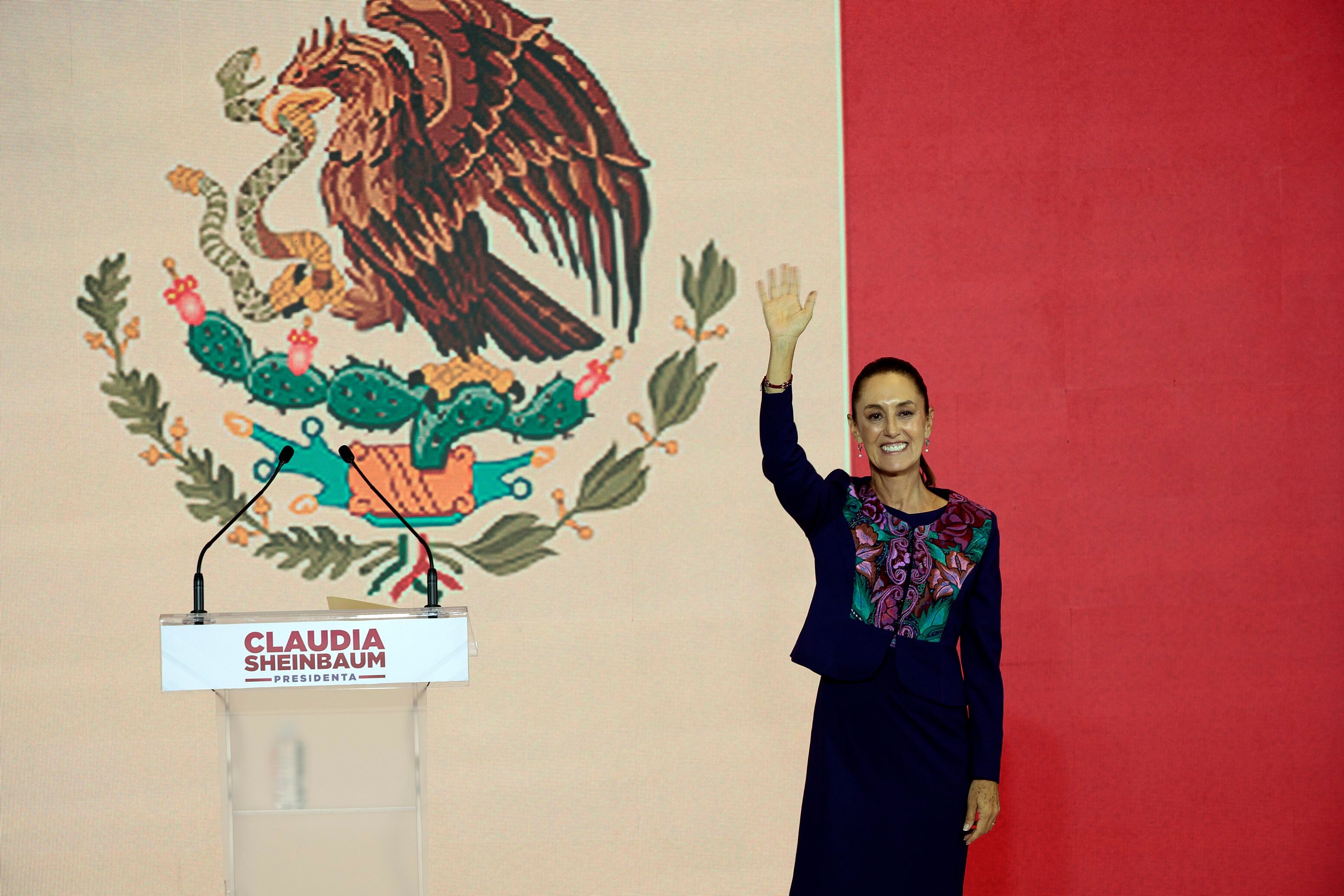 “Es una gran noticia”: senadora Olga Sánchez sobre elección de Claudia Sheinbaum en México
