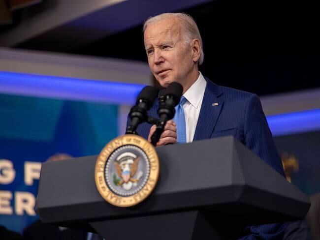 Joe Biden. (Photo by Nathan Posner/Anadolu Agency via Getty Images)