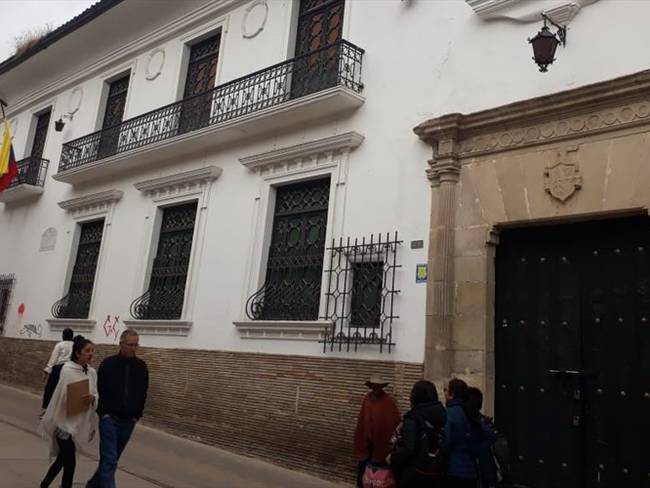 Club Boyacá, lugar donde se hospedó el libertador Simón Bolívar luego de la batalla de Vargas.. Foto: La W