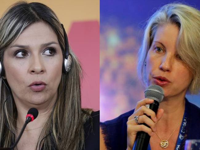 Se conocieron amenazas contra las dos reconocidas periodistas Claudia Gurisatti y Vicky Dávila. Foto: Colprensa