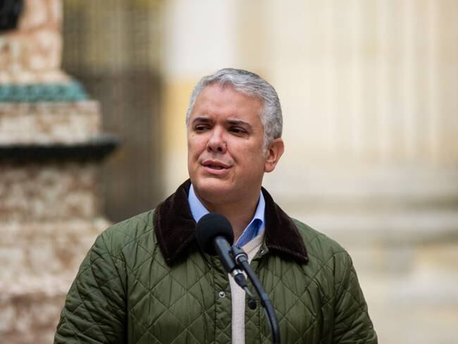 Iván Duque, expresidente de Colombia. Foto: Sebastian Barros/NurPhoto via Getty Images.