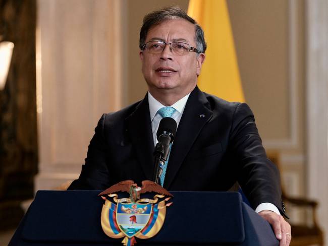 Desde Córdoba, el presidente Gustavo Petro anunció una propuesta para los narcotraficantes. Foto: prensa Presidencia.  