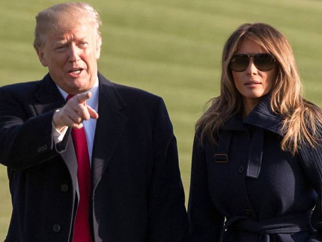 Donald y Melania Trump. Foto: Getty Images