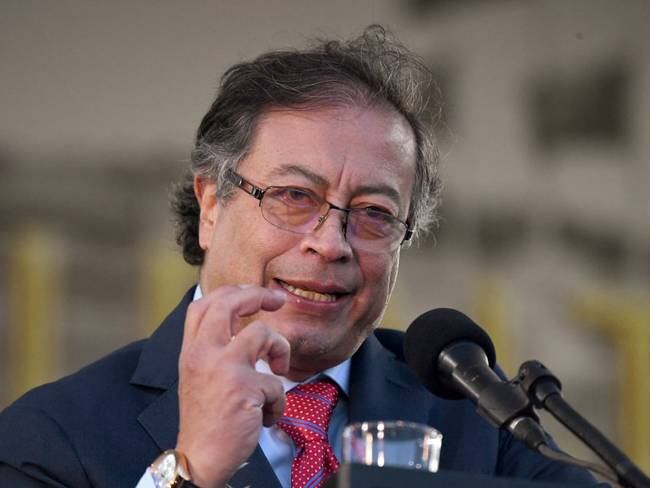 Presidente Gustavo Petro  (Photo by DANIEL MUNOZ/AFP via Getty Images)