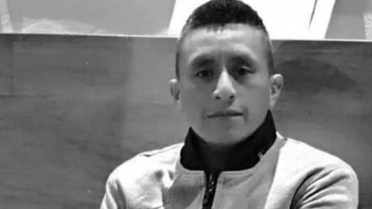José Alirio Quitumbo asesinado cuando se desplazaba en una camioneta a recoger a su protegido en zona rural de Caloto Cauca. Crédito: Red de Apoyo Cauca. 