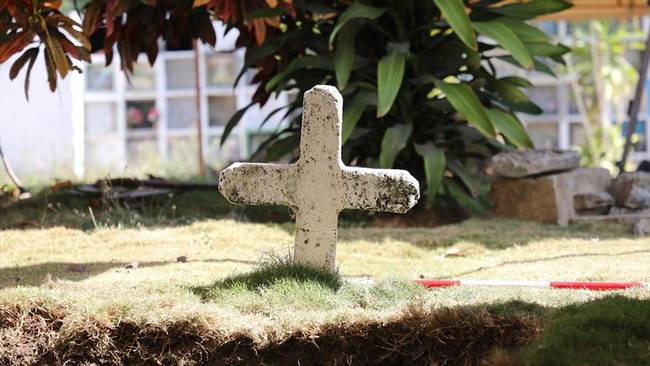 El Cementerio Alterno de El Copey (Cesar) se encuentra bajo medidas de protección. Foto: Colprensa / JEP
