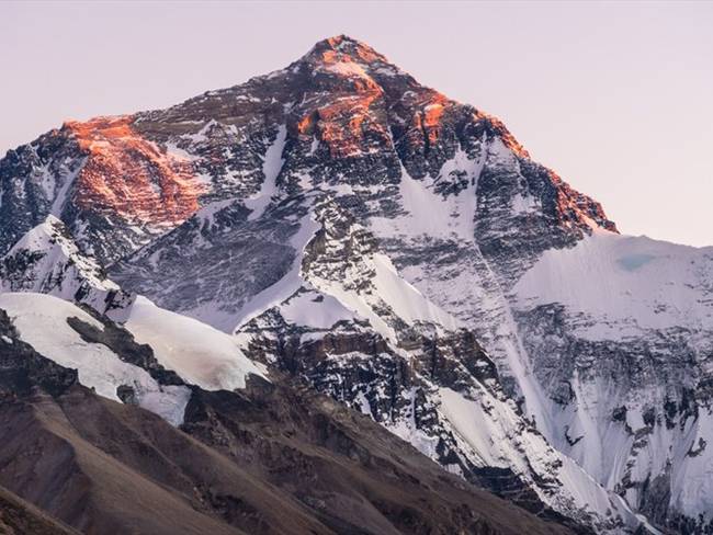 El monte Everest fue descubierto en 1857 por el británico Andrew Waugh. Foto: Getty Images