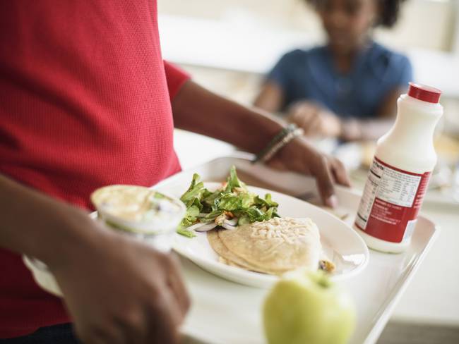 Alimentación escolar imagen de referencia. Foto: Getty Images