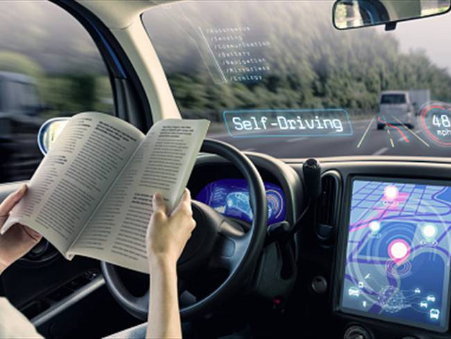 Los próximos coches autónomos vendrán con láser incorporado. Foto: Getty Images