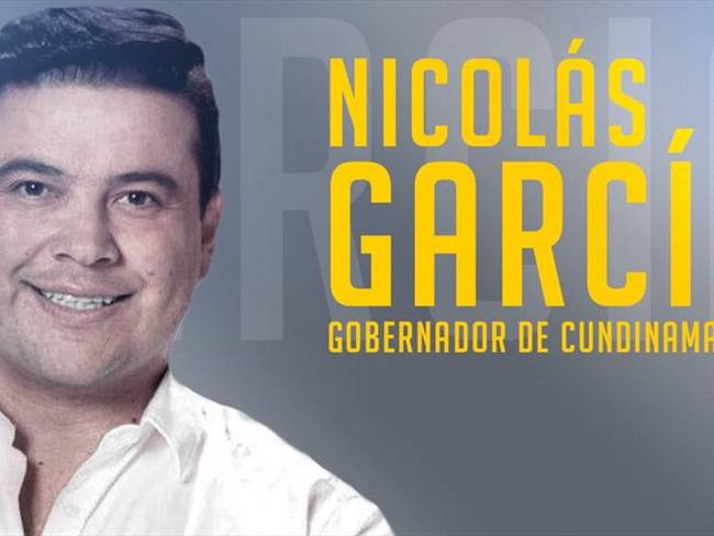 Nicolás García es el candidato por la Coalición Gran Cundinamarca