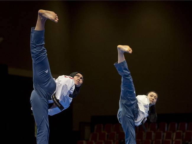 La Alcaldía de Madrid ha proporcionado cursos gratuitos de artes marciales. Foto: Getty Images