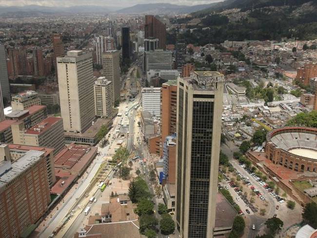 Panorámica de Bogotá. Foto: Colprensa Juan Pablo Bayona