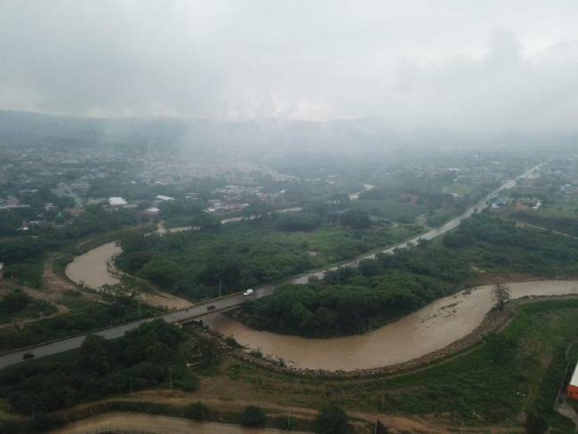 Gestión de riesgos y organismos de socorro en alerta por lluvias en Cúcuta. Foto: Gestión de Riesgo.