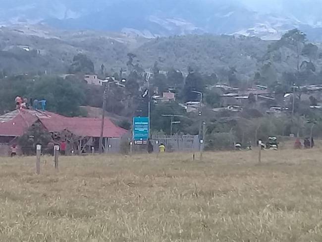 La asonada inició hacia las 12 del mediodía de este miércoles. Foto: Cortesía Sucesos Cauca