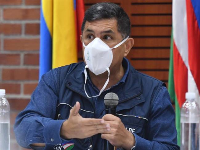 Alcalde de Cali, Jorge Iván Ospina, dice que hay un elevado número de contagios en la ciudad. Foto: Comunicaciones Alcaldía de Cali