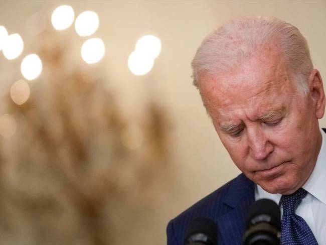 Presidente Joe Biden recibió los restos de los militares estadounidenses muertos en atentado al aeropuerto en Kabul. Foto: Getty Images /  Drew Angerer / Fotógrafo de plantilla