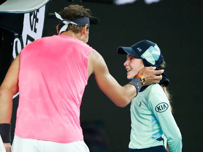 El hecho se presentó en el set definitorio del encuentro entre Rafael Nadal y Federico Delbonis por la segunda ronda del primer Grand Slam del 2020. Foto: Getty Images