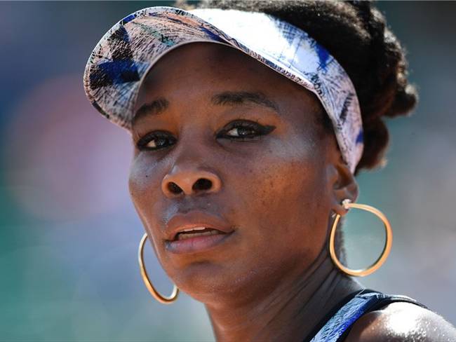 Venus Williams investigada por accidente automovilístico que dejó un muerto en Florida. Foto: Getty Images