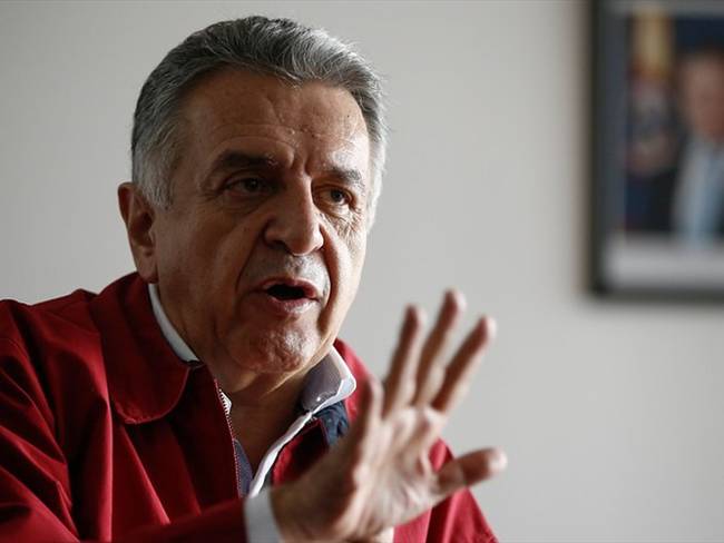 La decisión de “Lucho” Garzón de ser precandidato a la Alcaldía Bogotá cayó como una sorpresa en el movimiento político En Marcha. Foto: Colprensa