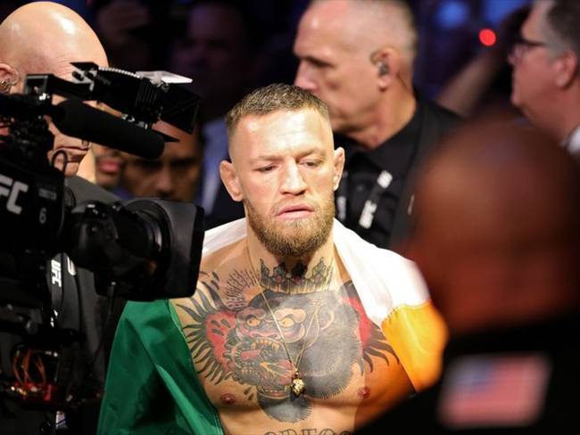 Así fue la dolorosa fractura de tobillo que sufrió Conor McGregor en combate. Foto: Getty Images/ Stacy Revere