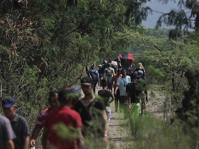 Migraciones, frontera colombo - venezolana. Foto: Colprensa