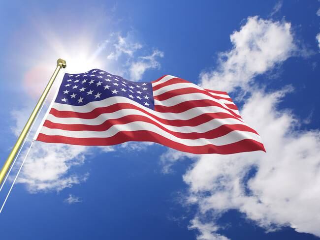 Bandera de Estados Unidos. Foto: Getty Images
