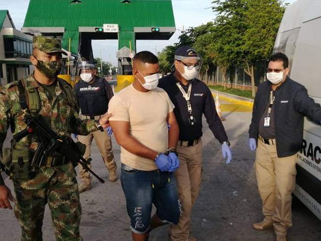 Migración Colombia confirmó la expulsión de Gerardo José Rojas Castillo. Foto: Cortesía Migración Colombia