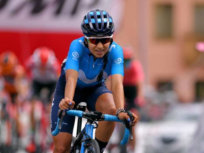 Paula Patiño que fue segunda mejor joven del último Giro Rosa renovó su contrato hasta el 2021. Foto: Getty Images