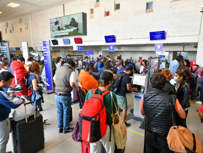 Imagen de referencia de aeropuerto de Perú. Foto: Getty Images.