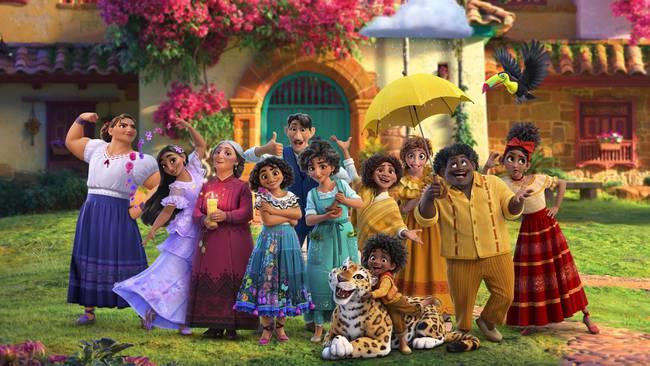 Encanto, película animada de Disney inspirada en Colombia. (Colprensa-Disney).