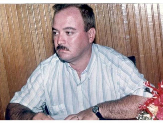 El comunicador Nelson Carvajal fue asesinado al salir de la escuela Los Pinos, de la que era director y docente. Foto: FLIP