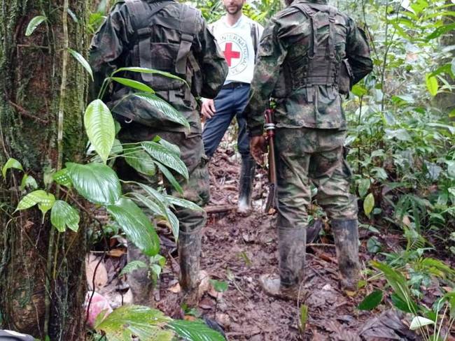 La liberación se registró en zona rural del Cauca. Crédito: CICR