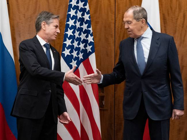 Tensión entre Rusia y Ucrania: comenzó la cumbre en Ginebra entre Serguéi Lavrov y Antony Blinken