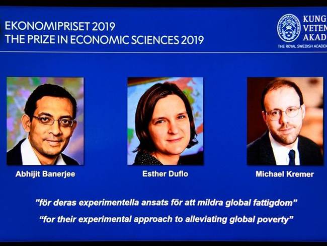 El Premio Nobel de Economía fue entregado a tres estadounidenses por sus trabajos sobre la pobreza. Foto: Getty Images