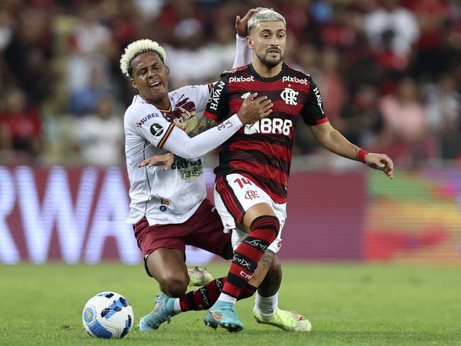 Flamengo vs. Deportes Tolima. (Photo by Buda Mendes/Getty Images)