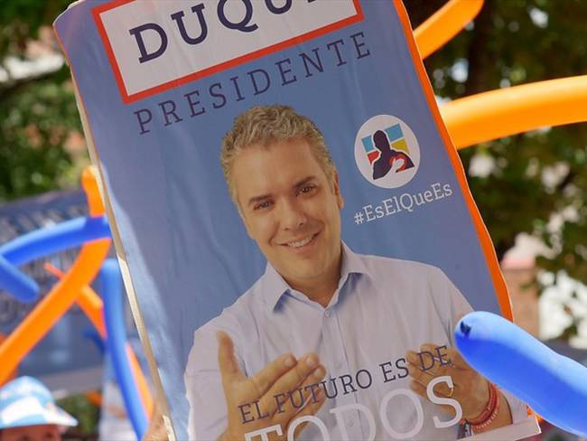 El CNE decidió abrir indagación preliminar contra el presidente Iván Duque y su gerente de campaña, Luis Guillermo Echeverri. Foto: Colprensa