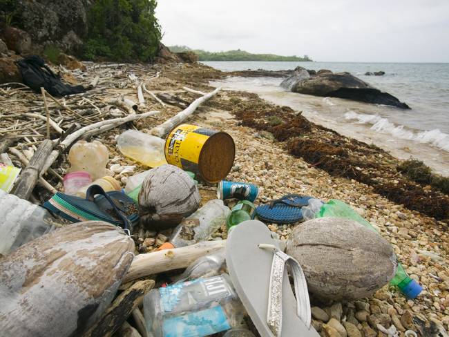 Imagen de referencia de residuos de plástico. Foto: Getty Images.