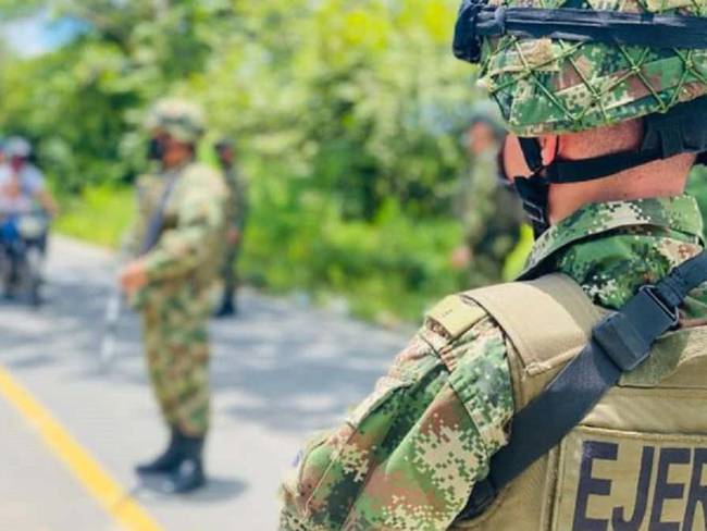 Atacan con explosivos avanzada del Ejército Nacional en la vía Cúcuta- Tibú- Colprensa