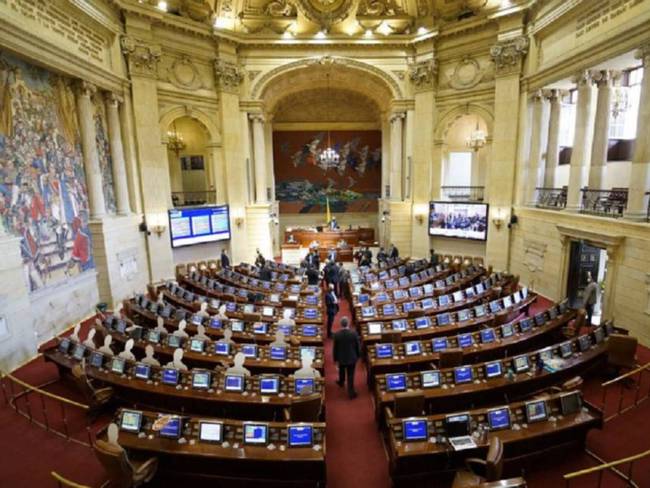 Congreso de la República. Foto: Colprensa /