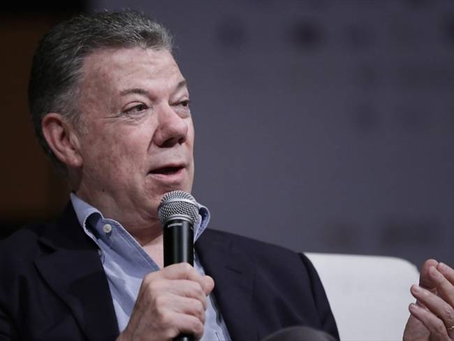 El CNE consideró que en los hechos objeto de la indagación preliminar, Juan Manuel Santos “no actuó en calidad de presidente, sino de candidato”. Foto: Colprensa