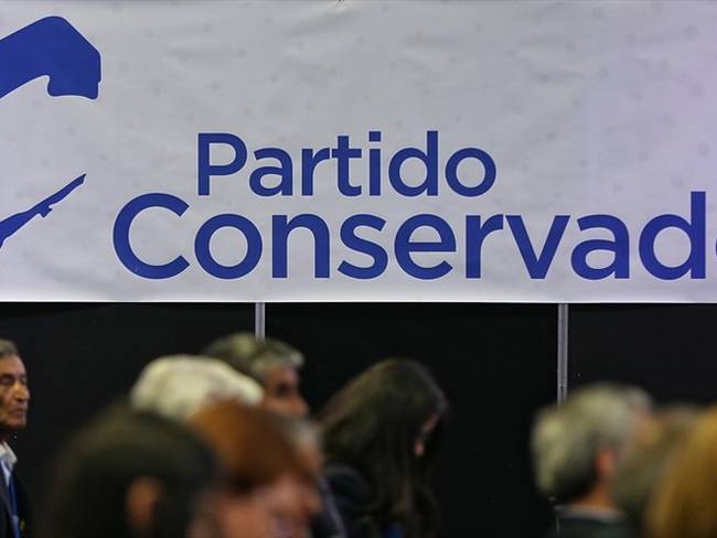 Este martes se metió ‘en Kamila de 11 varas’ el Partido Conservador. Foto: Colprensa - Álvaro Tavera