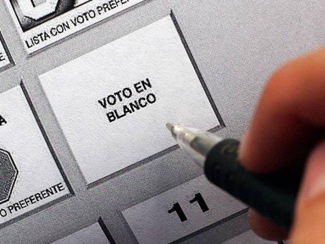 En segunda vuelta el voto en blanco no tiene ningún efecto jurídico: MOE