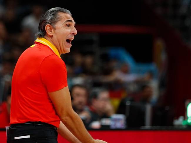 Sergio Scariolo, seleccionador nacional de baloncesto en España. Foto: Getty Images