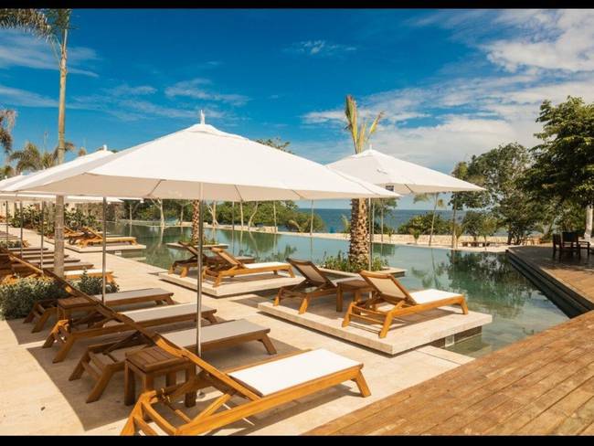 Makani Luxury Beach Club en la isla de Tierrabomba