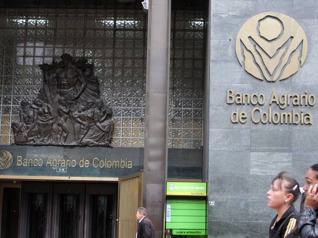 Banco Agrario de Colombia. Foto: Colprensa